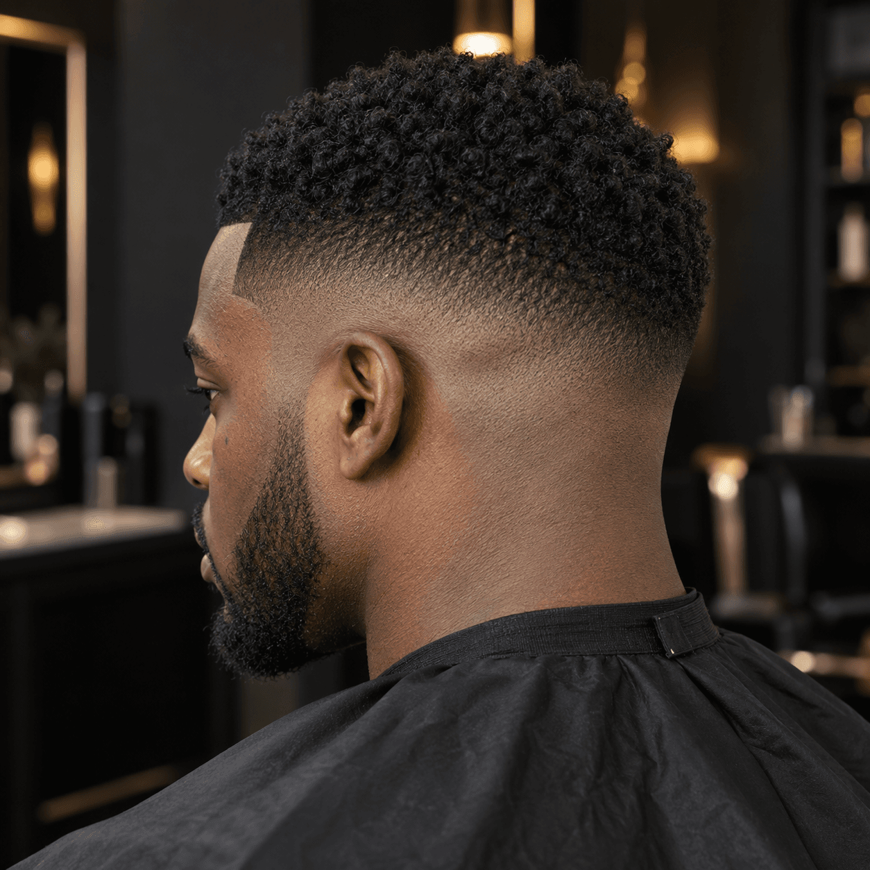 High fade · Tight coils haircut inspiration