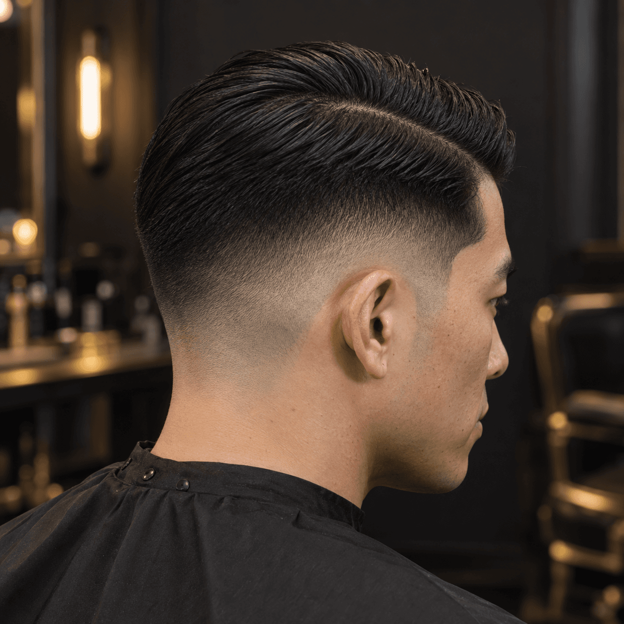 Skin fade · Side part haircut inspiration